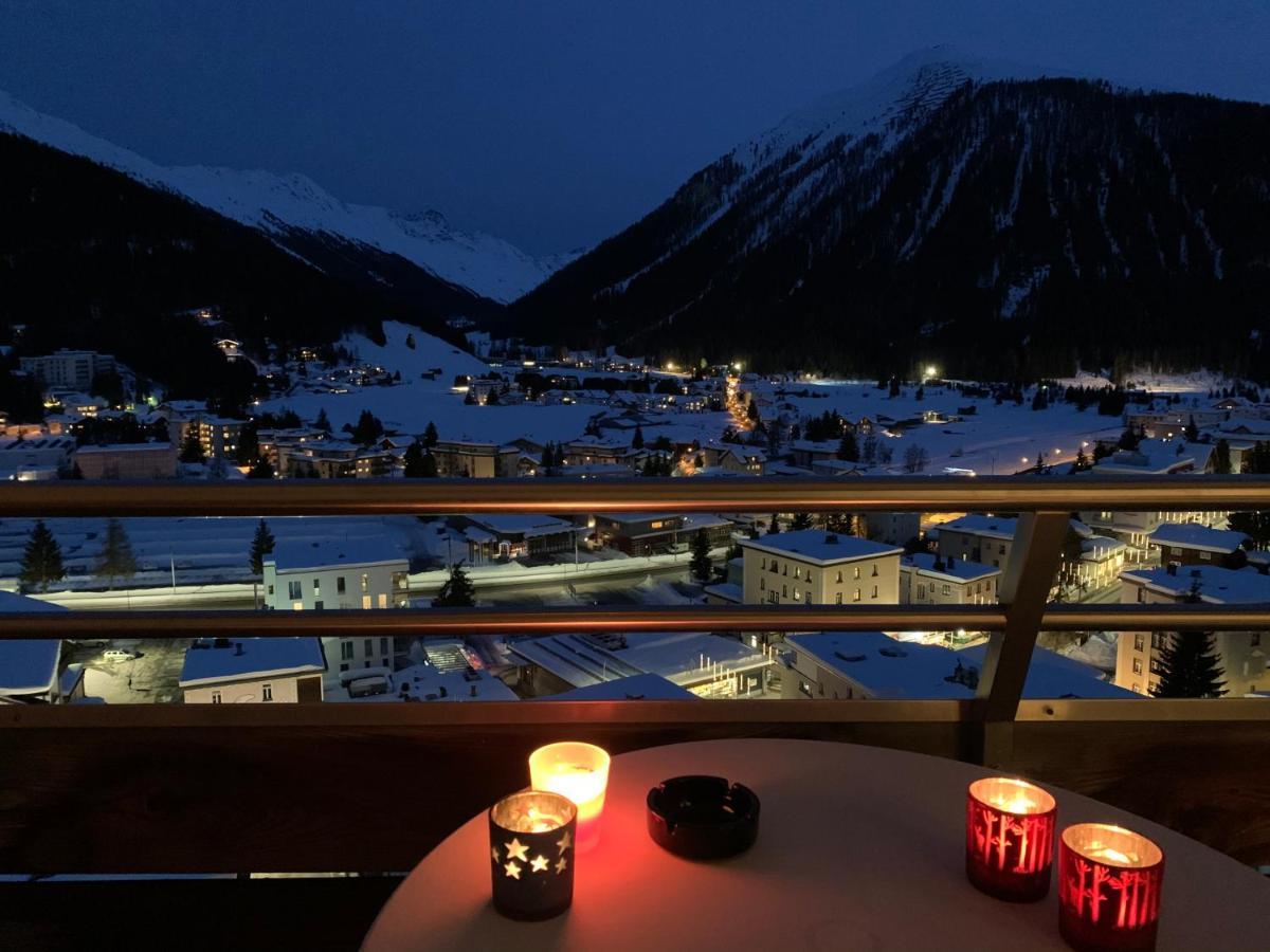 Spectacular View & Central Location In Davos Exterior photo