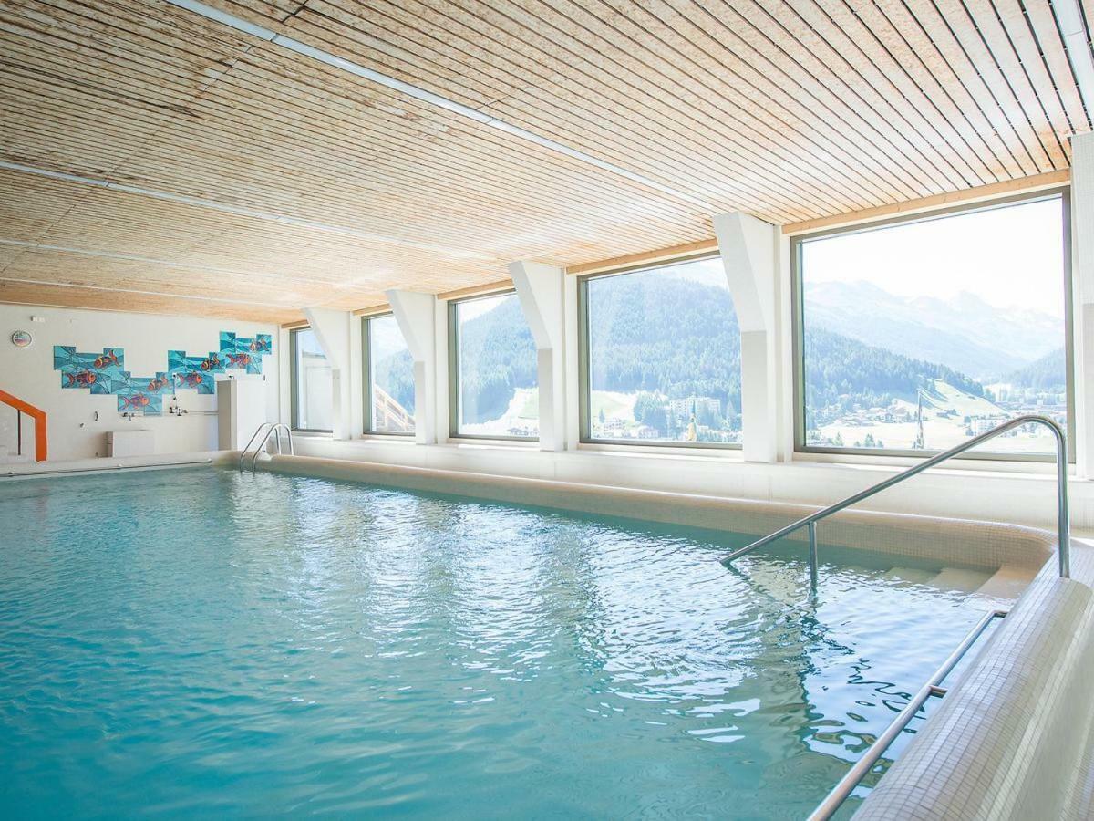 Spectacular View & Central Location In Davos Exterior photo