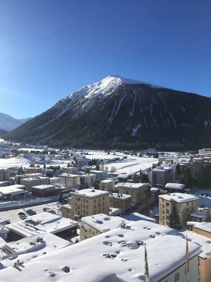 Spectacular View & Central Location In Davos Exterior photo